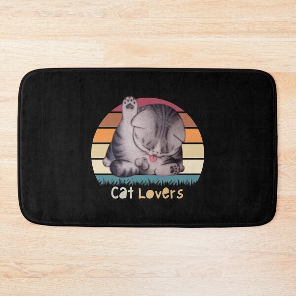 Item preview,  funny small Cat Cleaning Itself designed and sold by foxforce.