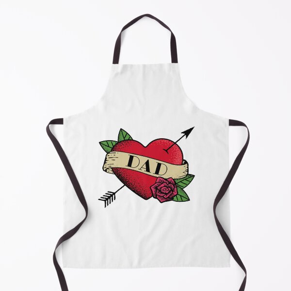 Item preview, Heart Dad Tattoo designed and sold by PaulSDesign.