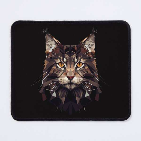 Item preview, Maine Coon Cat Portrait designed and sold by Bondoboxy.