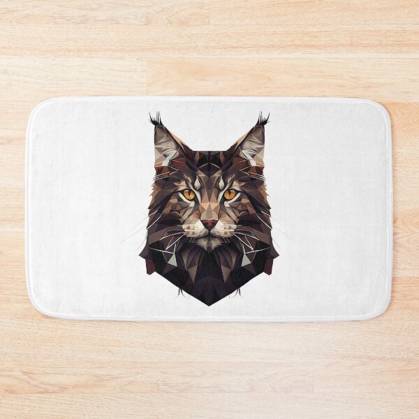 Item preview, Maine Coon Cat Portrait designed and sold by Bondoboxy.