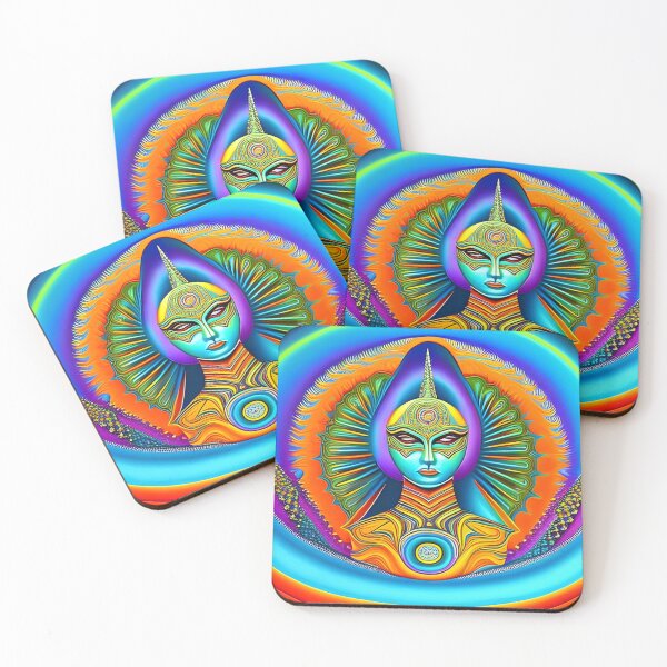 Item preview, Dosed in the Machine (27) - Trippy Psychedelic Sci Fi designed and sold by TheThirdEye.