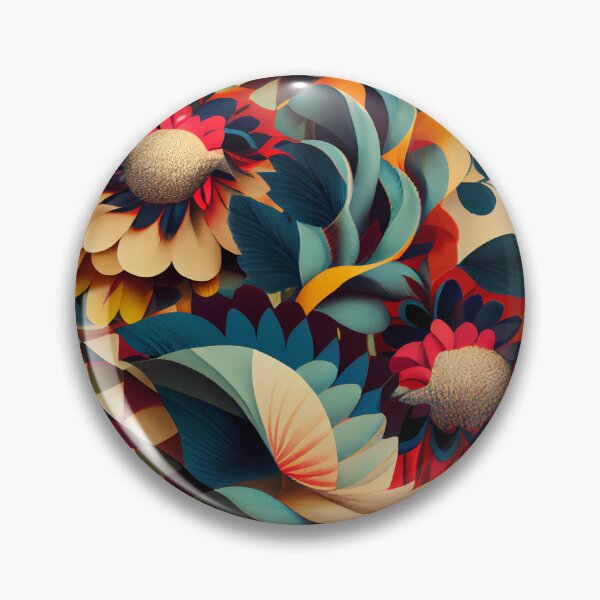 Artikelvorschau, Imagined Maximalist Pattern Digital Painting entworfen und verkauft von CodeAndColors.