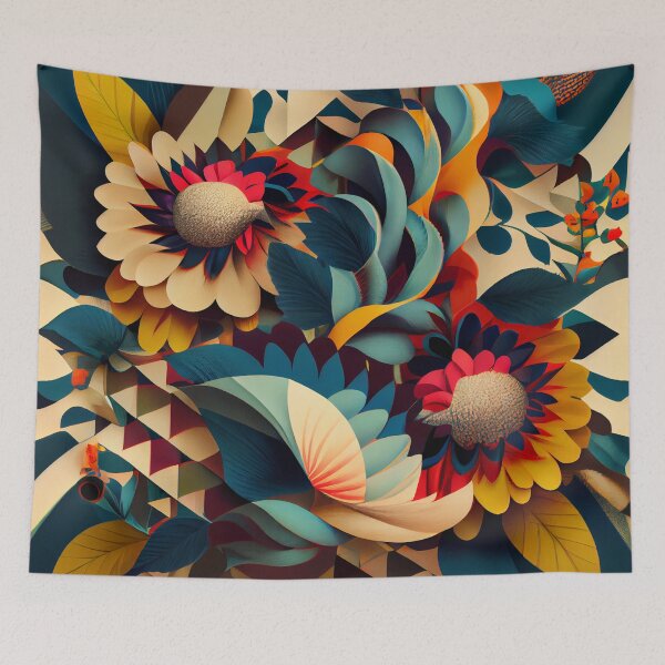 Artikelvorschau, Imagined Maximalist Pattern Digital Painting entworfen und verkauft von CodeAndColors.