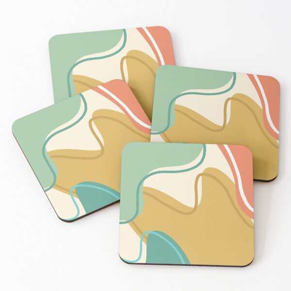 Item preview, Abstract Minimalist modern art, boho design in earth tone 4 designed and sold by vishalraifx.