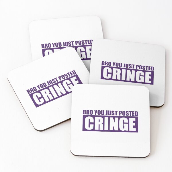 Item preview, Bro you just posted cringe in Dark purple designed and sold by Aerodin.