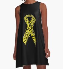 LLAÇ GROC - LLIBERTAT PRISONERS POLITICS & NOMS A-Line Dress