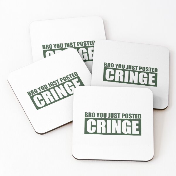 Item preview, Bro you just posted cringe in Dark green designed and sold by Aerodin.