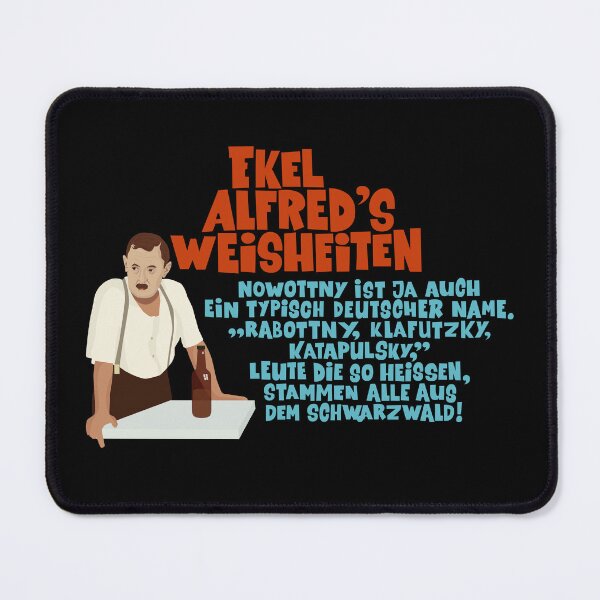 Item preview, Alfred Tetzlaff - Disgust Alfred - One heart and one soul - Black Forest designed and sold by Boogosh.