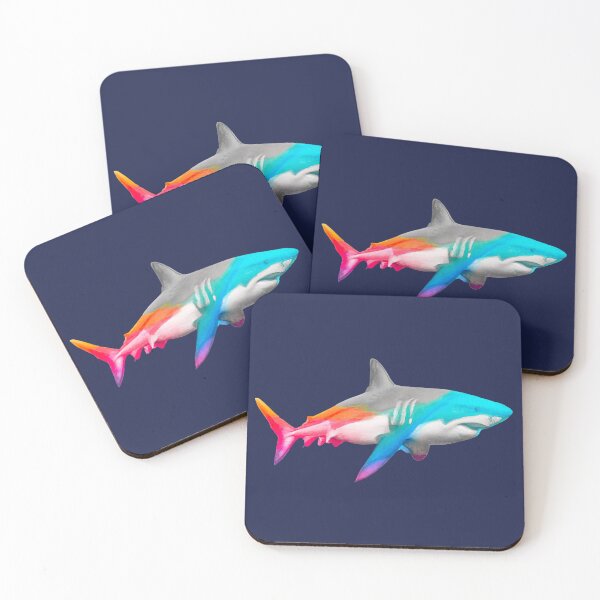 Item preview, Color infused Shark designed and sold by TsunamiBlue.