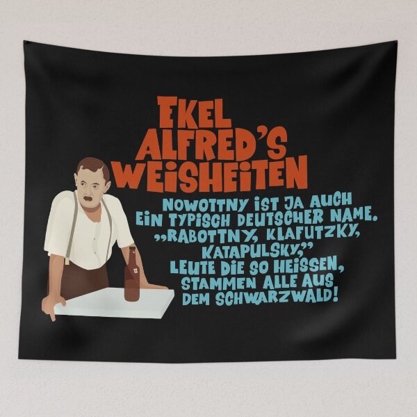 Item preview, Alfred Tetzlaff - Disgust Alfred - One heart and one soul - Black Forest designed and sold by Boogosh.