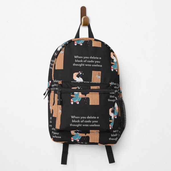 Item preview, When you delete a block of code funny coding design  designed and sold by t1n3333.