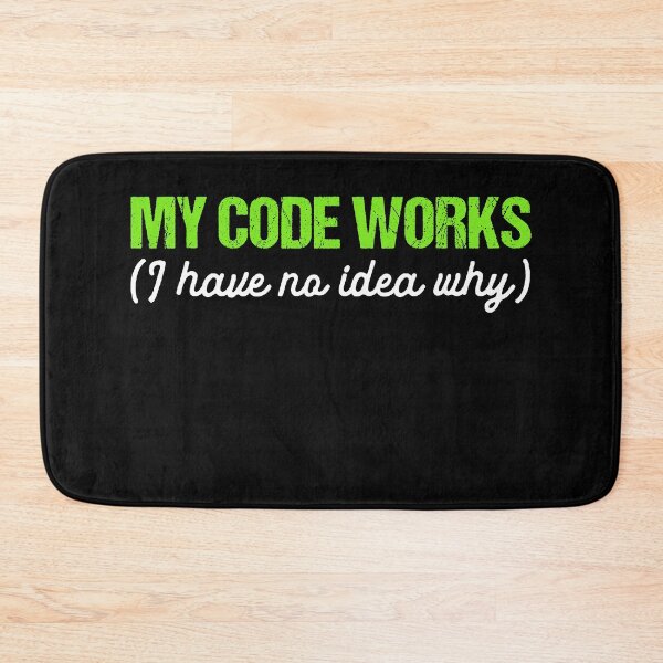 Item preview, My code works (I have no idea why) I Love Programming  designed and sold by Extra Rice Tees.
