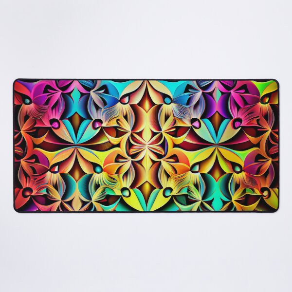 Item preview, Bright Rainbow Elegant European Pattern Digital Painting designed and sold by CodeAndColors.