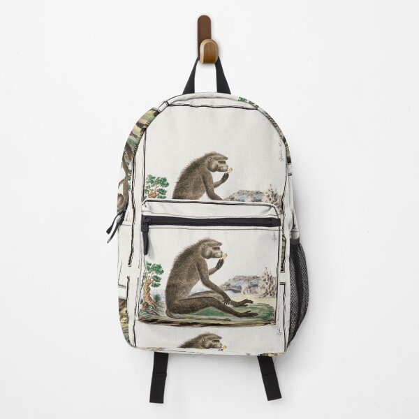 Item preview, Vintage Oriental art of a Baboon designed and sold by Vintage Designs +.