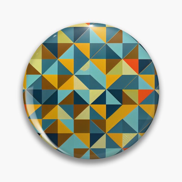 Artikelvorschau, Triangular Scandifornian Pattern Digital Painting entworfen und verkauft von CodeAndColors.