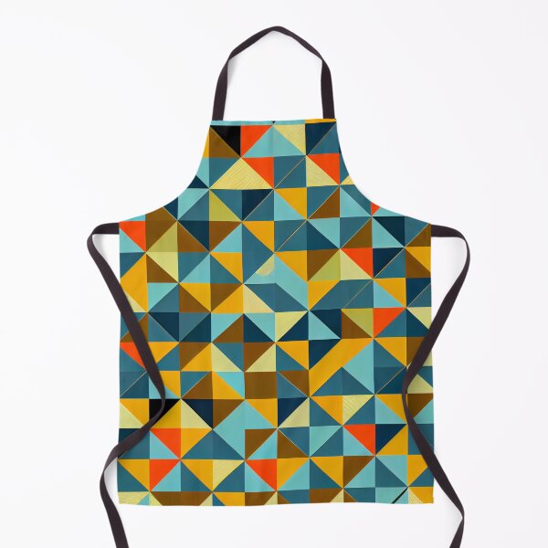 Artikelvorschau, Triangular Scandifornian Pattern Digital Painting entworfen und verkauft von CodeAndColors.