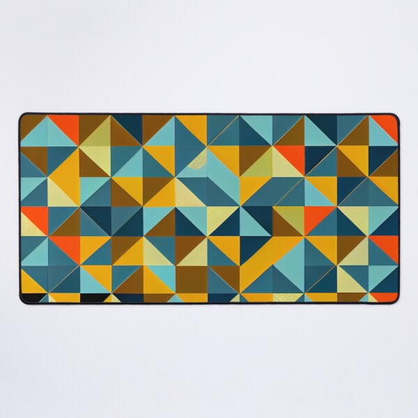 Artikelvorschau, Triangular Scandifornian Pattern Digital Painting entworfen und verkauft von CodeAndColors.