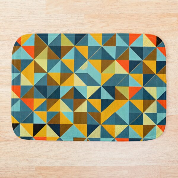 Artikelvorschau, Triangular Scandifornian Pattern Digital Painting entworfen und verkauft von CodeAndColors.