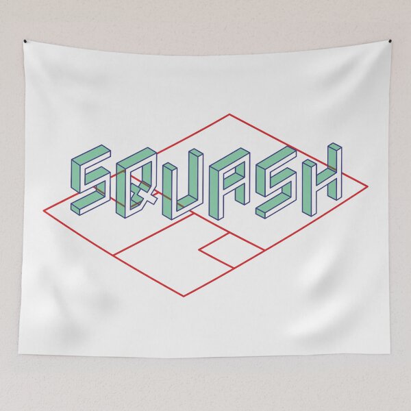 Item preview, Squash court sport game logo designed and sold by goatboyjr.