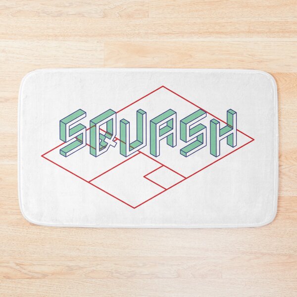 Item preview, Squash court sport game logo designed and sold by goatboyjr.