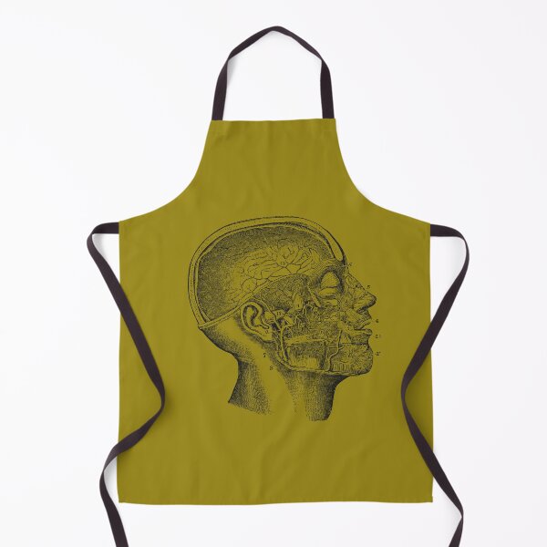 Item preview, Anatomical Vintage Drawing Skull - Human Heart, Kidney, Brain, Torso, Rib Cage designed and sold by perfektdesign.