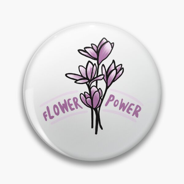 Artikelvorschau, Flower power woman flowers flower pink purple design flowers love entworfen und verkauft von Tropical Blood.