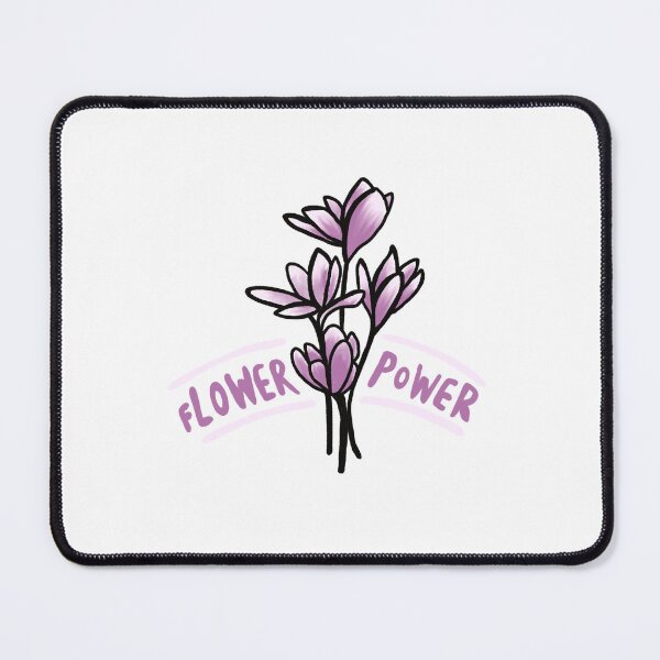 Item preview, Flower power woman flowers flower pink purple design flowers love  designed and sold by Tropical Blood.