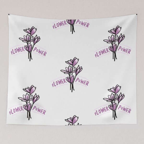 Item preview, Flower power woman flowers flower pink purple design flowers love  designed and sold by Tropical Blood.