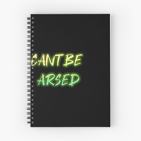 Item preview, Cant Be Arsed. Funny british saying designed and sold by Neo-Expression.