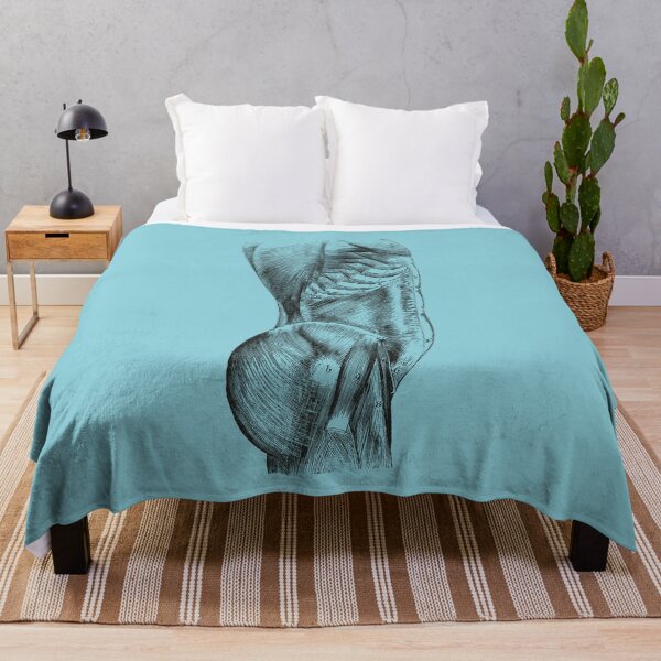 Item preview, Anatomical Vintage Drawing Torso - Human Heart, Kidney, Brain, Skull, Rib Cage designed and sold by perfektdesign.