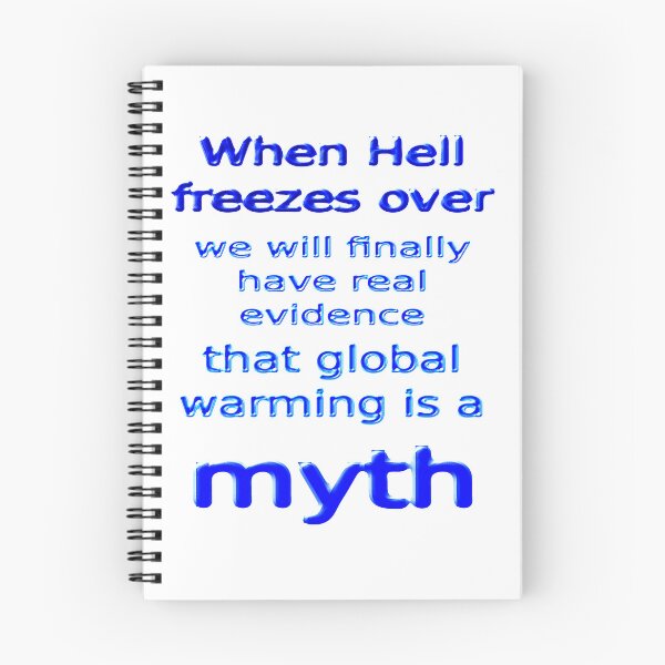 Item preview, When hell freezes over designed and sold by CottagePop.