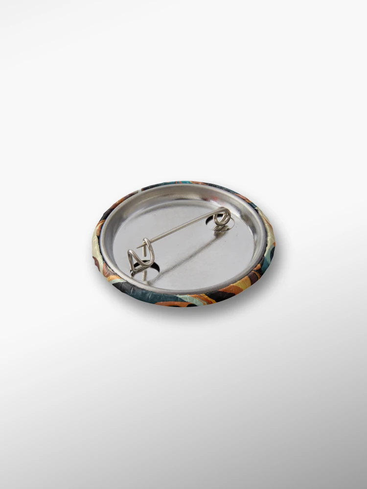 Thumbnail 2 von 3, Button, Thick Imagined Transitional Pattern Digital Painting designt und verkauft von CodeAndColors.