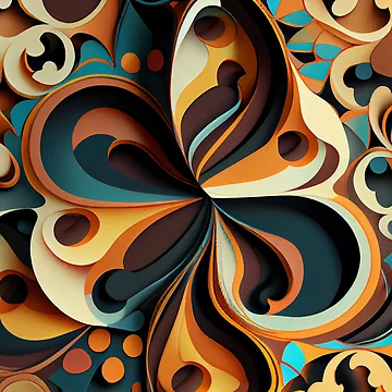 Vorschaubild zum Design Thick Imagined Transitional Pattern Digital Painting von CodeAndColors