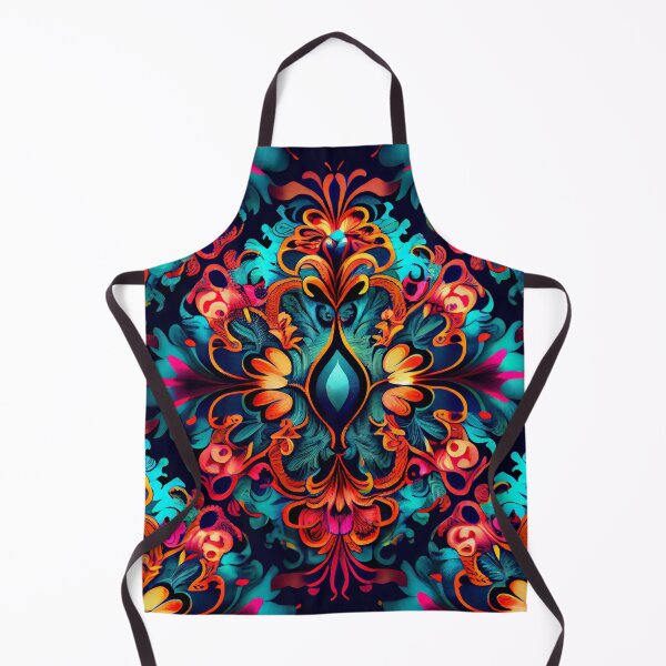 Artikelvorschau, Fine Dreamy Elegant Maximalist Pattern Digital Painting entworfen und verkauft von CodeAndColors.