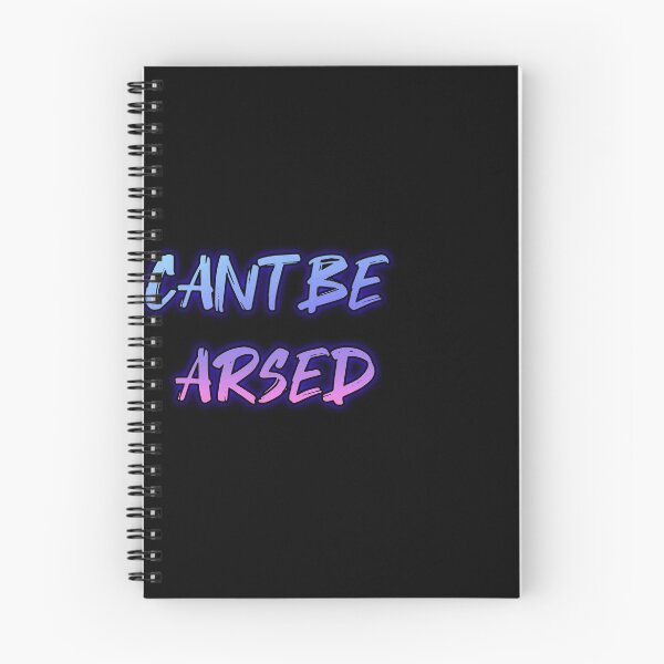 Item preview, Cant Be Arsed. Funny british saying designed and sold by Neo-Expression.
