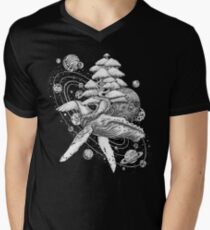 Space Whale Men's V-Neck T-Shirt
