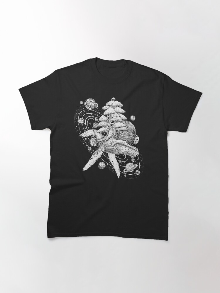 Alternate view of Space Whale Classic T-Shirt