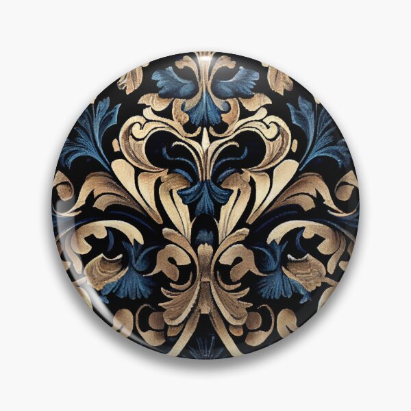 Artikelvorschau, Baroque Transitional Pattern Digital Painting entworfen und verkauft von CodeAndColors.