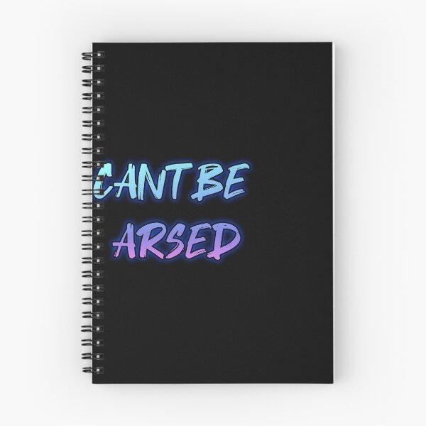 Item preview, Cant Be Arsed. Funny british saying designed and sold by Neo-Expression.