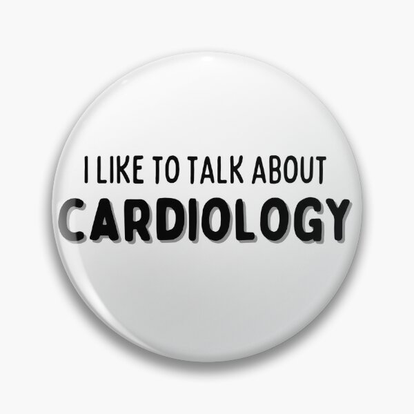 Item preview, I like to talk about cardiology CONVERSATION STARTER designed and sold by sociallyawkw.
