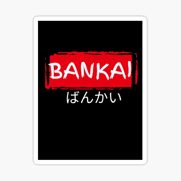 Ichigo Bankai Stickers Car Window Stickers Laptop Stickers 