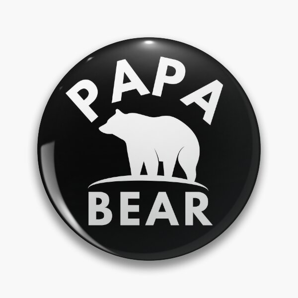 Item preview, WOOFZ Papa Bear fur Bears, Chasers and Admirers T-shirt Hat Cap Shirt.   designed and sold by woofz.