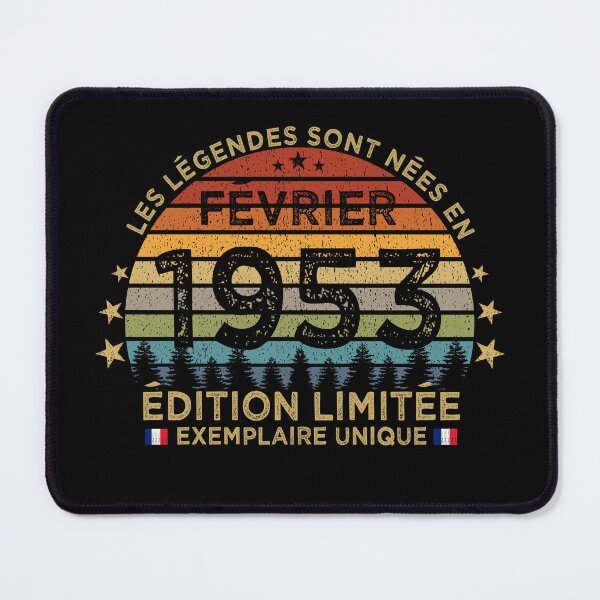Item preview, Anniversaire 70 Ans Les Legendes Sont Nees en Février 1953 designed and sold by cssdru.