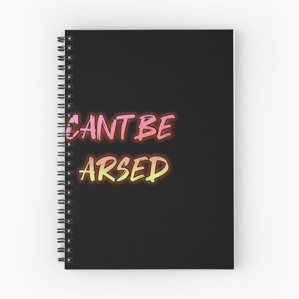 Item preview, Cant Be Arsed. Funny british saying designed and sold by Neo-Expression.