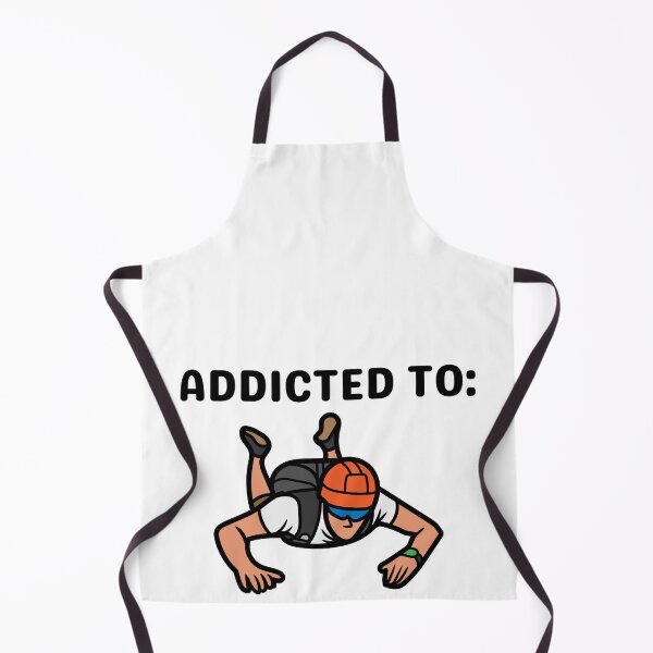 Item preview, Addicted to parachuting, skydiving designed and sold by PolishArtist.
