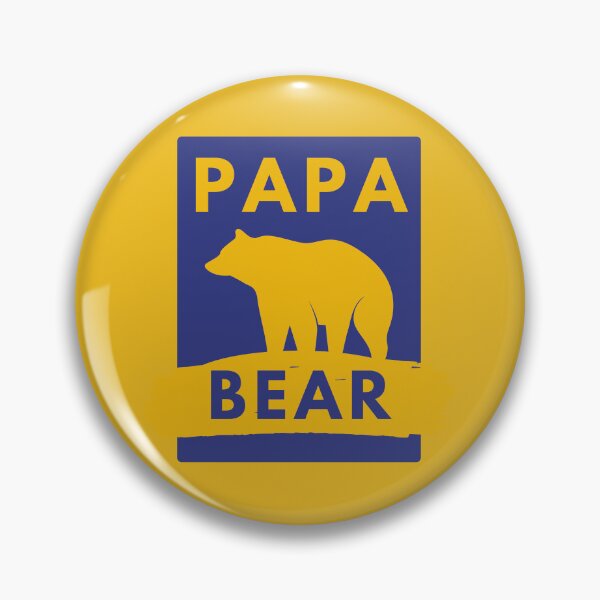 Item preview, WOOFZ Papa Bear fur Bears, Chasers and Admirers T-shirt Hat Cap Shirt.   designed and sold by woofz.