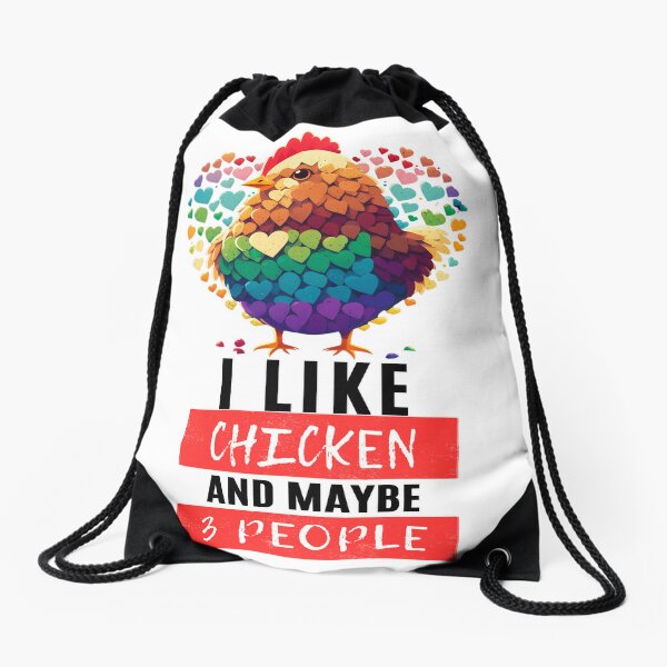 Nug Life Chicken Nugget Funny Humor Jacket Handbag Purse Luggage Backpack  Zipper Pull Charm