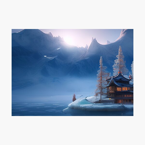 Item preview, Surrealism Landscape Artwork designed and sold by ArtificialCraft.