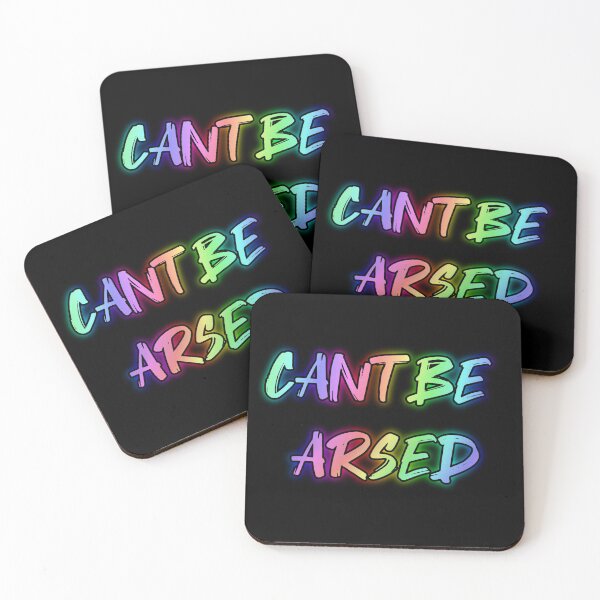 Item preview, Cant Be Arsed. Funny british saying designed and sold by Neo-Expression.