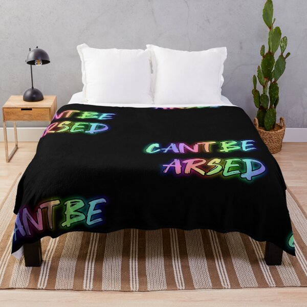 Item preview, Cant Be Arsed. Funny british saying designed and sold by Neo-Expression.